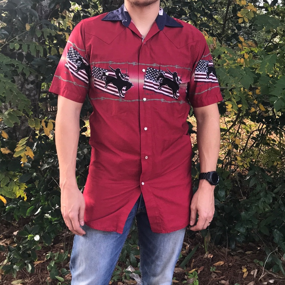 Cumberland Outfitters Men’s Rodeo Shirt - Picture 2 of 8
